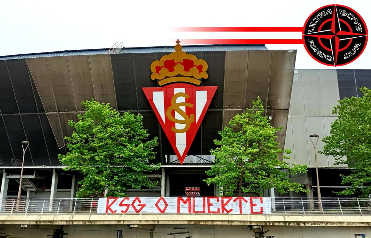 ULTRASGIJON's tweet photo. ¡Sporting a la lucha...batalla sin cesar! ⚔ 🛡 🏟
#SiempreSporting https://t.co/oXdhZF7I8U