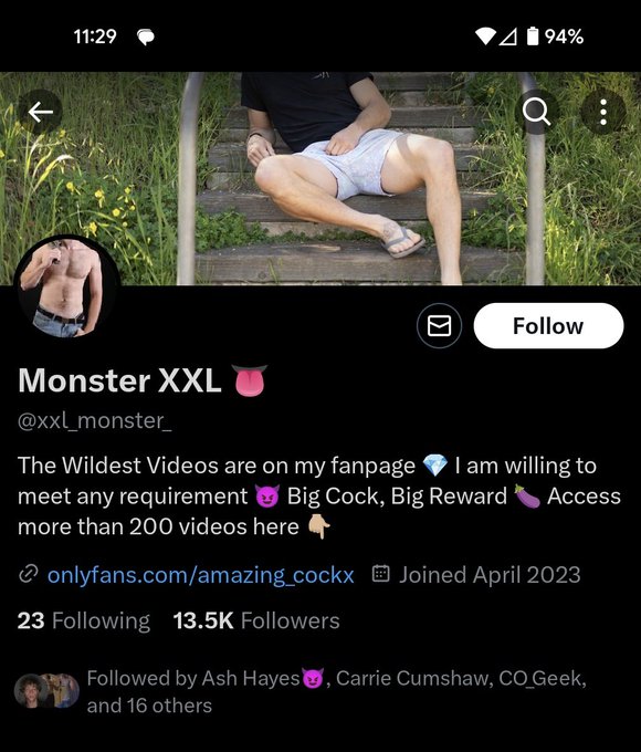 Watch out for this catfish trying to impersonate me. He's stealing my content and making money off it