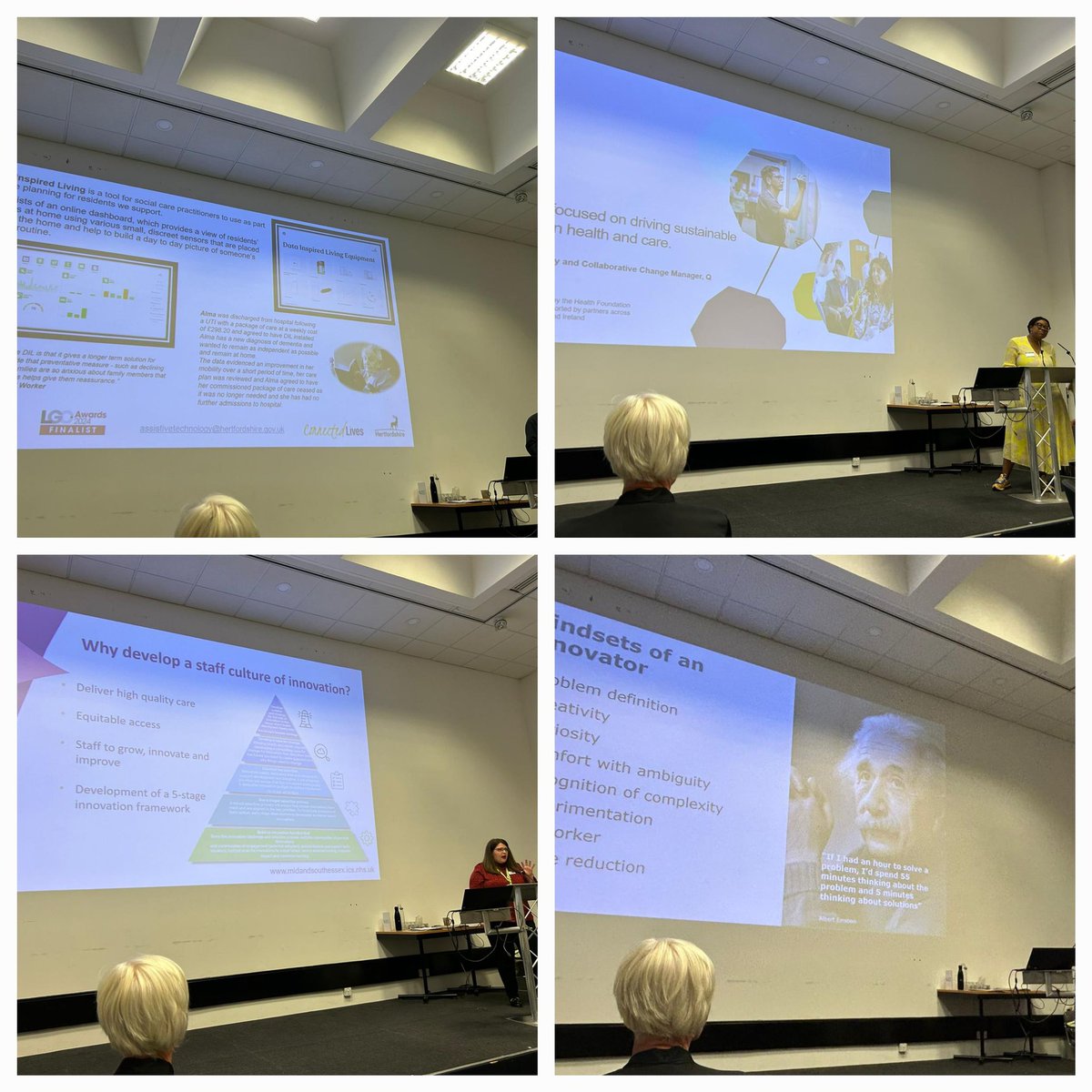 Rosie Connolly (@rosieconnolly1) on Twitter photo An amazing day focusing on improvement and innovation with system partners at our HWE QI Network event. Fantastic to celebrate local improvement work across health and social care! <a href="/HWEICB/">NHS Herts and West Essex ICB</a> <a href="/HealthFdn/">The Health Foundation</a> <a href="/HealthInnovEast/">Health Innovation East</a>
<a href="/Bianca_enhtqi/">Bianca V</a> <a href="/AdamSewellJones/">No longer used</a> <a href="/GeraldineR16/">Geraldine Rodgers OBE RGN ๐</a> #HWEQINetwork An amazing day focusing on improvement and innovation with system partners at our HWE QI Network event. Fantastic to celebrate local improvement work across health and social care! <a href="/HWEICB/">NHS Herts and West Essex ICB</a> <a href="/HealthFdn/">The Health Foundation</a> <a href="/HealthInnovEast/">Health Innovation East</a>
<a href="/Bianca_enhtqi/">Bianca V</a> <a href="/AdamSewellJones/">No longer used</a> <a href="/GeraldineR16/">Geraldine Rodgers OBE RGN ๐</a> #HWEQINetwork