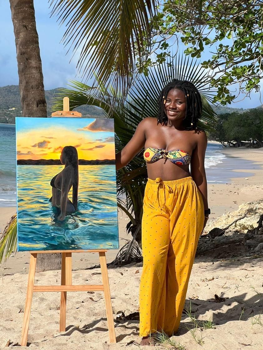 🎨Painting by Somto Doris.  <a href="/somto_nda/">somto</a>

#blackart #art #afroart #acrylicpainting #dopeart #africanart #viral #finearts #afroart #artwork #realism #paintings #oilpainting #artcollector #contemporaryart #artgallery #itsArtsthetic #aesthetic #trending