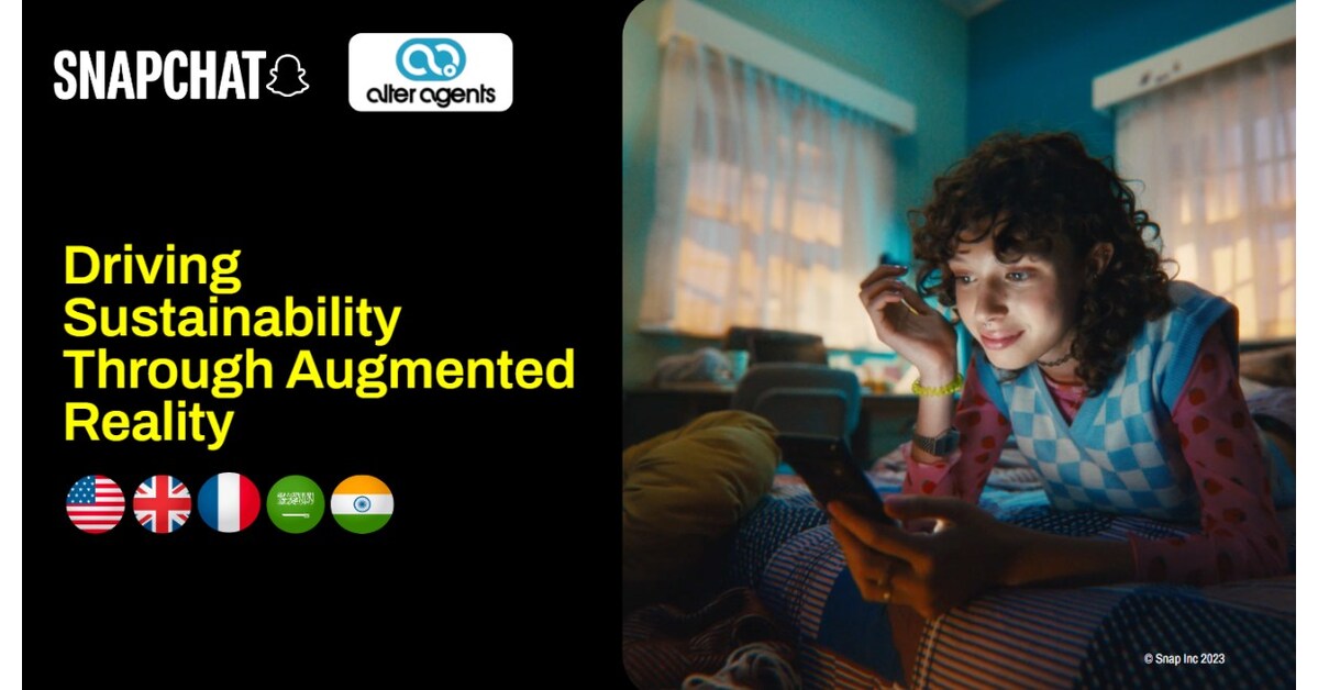 . <a href="/Snapchat/">Snapchat</a> and <a href="/Alter_Agents/">Alter Agents</a> Research Illustrates the Powerful Impact of #AugmentedReality on #Sustainability hubs.la/Q02zQy8B0