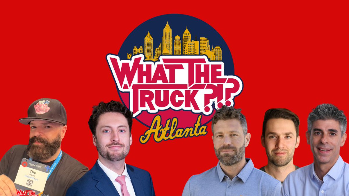 Now on demand on EP721 of WTT <a href="/FWwhatthetruck/">WHAT THE TRUCK?!?</a>  it's Day 2 LIVE from <a href="/FreightWaves/">FreightWaves</a> #fosc24 

With <a href="/fixefy/">Fixefy</a> - <a href="/plehoux/">Philippe Lehoux</a> - <a href="/ShipMyCarrier/">MyCarrier</a> - <a href="/RevenovaTMS/">Revenova</a> 

And stupid question answers like <a href="/Trckstopdotcom/">Truckstop.com</a> Brent Hutto - Venture 53's Pat Martin - <a href="/karyjablonski/">Kary Jablonski</a> - @tattedrecruiter -