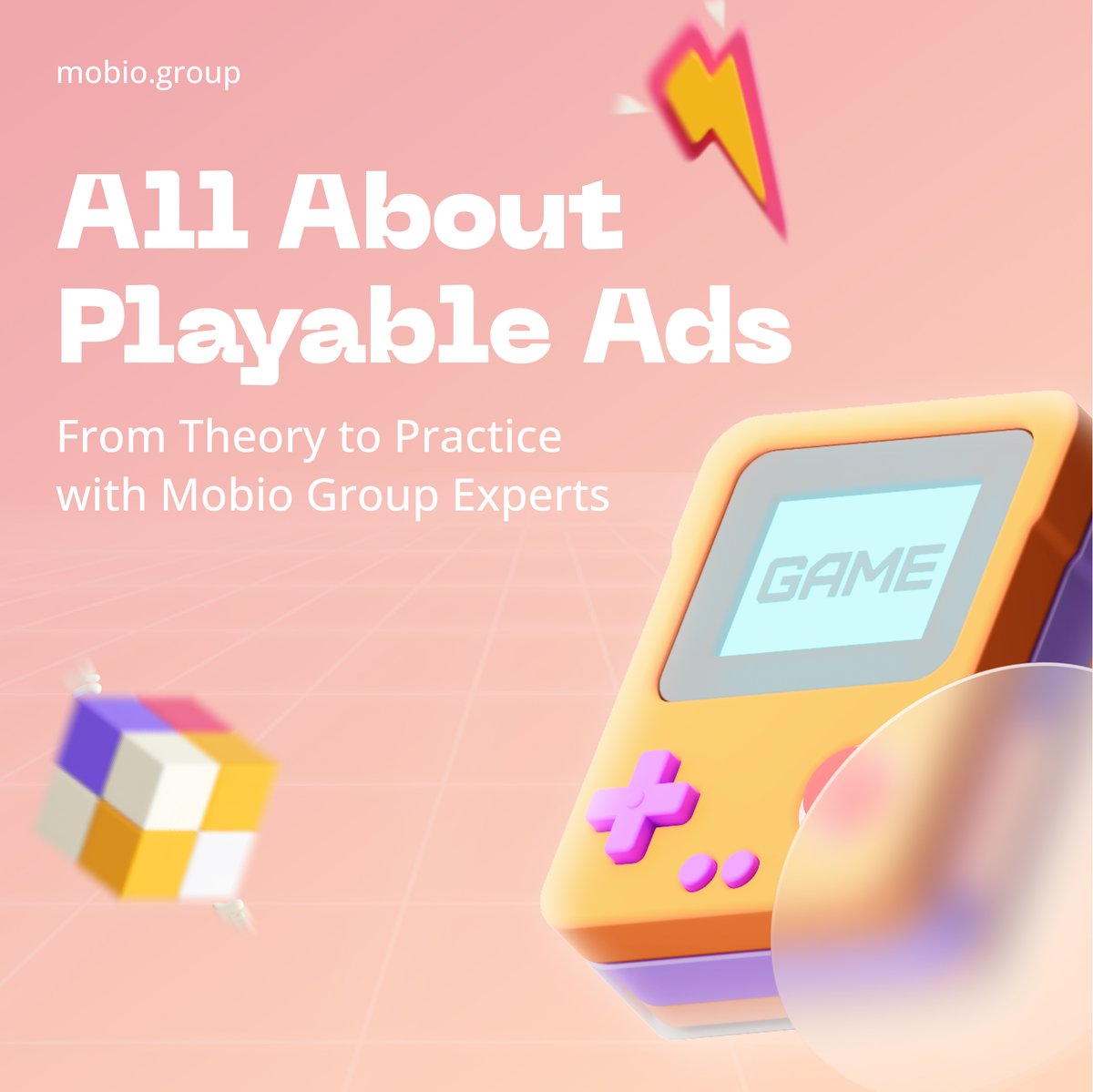 mobiogroup's tweet photo. The Mobio Group team has prepared an interview dedicated to Playable Ads with our Art Lead, Sergey Lebedev. In it, Sergey will explain what are Playable Ads, how are they created, how are they placed, what types are there.
Check it out 👉🏻 https://t.co/VzGroSQlDi
#PlayableAds https://t.co/bFs1fNMSOL
