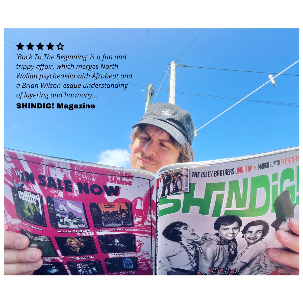 Tidy ⭐️⭐️⭐️⭐️ review in this month’s <a href="/shindigmagazine/">𝐒𝐡𝐢𝐧𝐝𝐢𝐠!</a> 

Yr albwm ar gael yma / Album available here:
worldcub.bandcamp.com