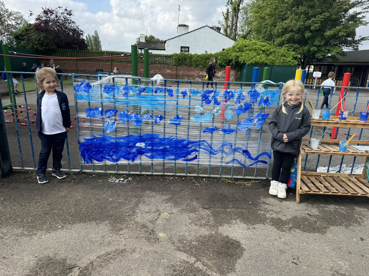 A fantastic painting of the sea inspired by Claude Monet 🌊🖌️ <a href="/StGabrielsCofE/">St Gabriel’s C of E.</a>