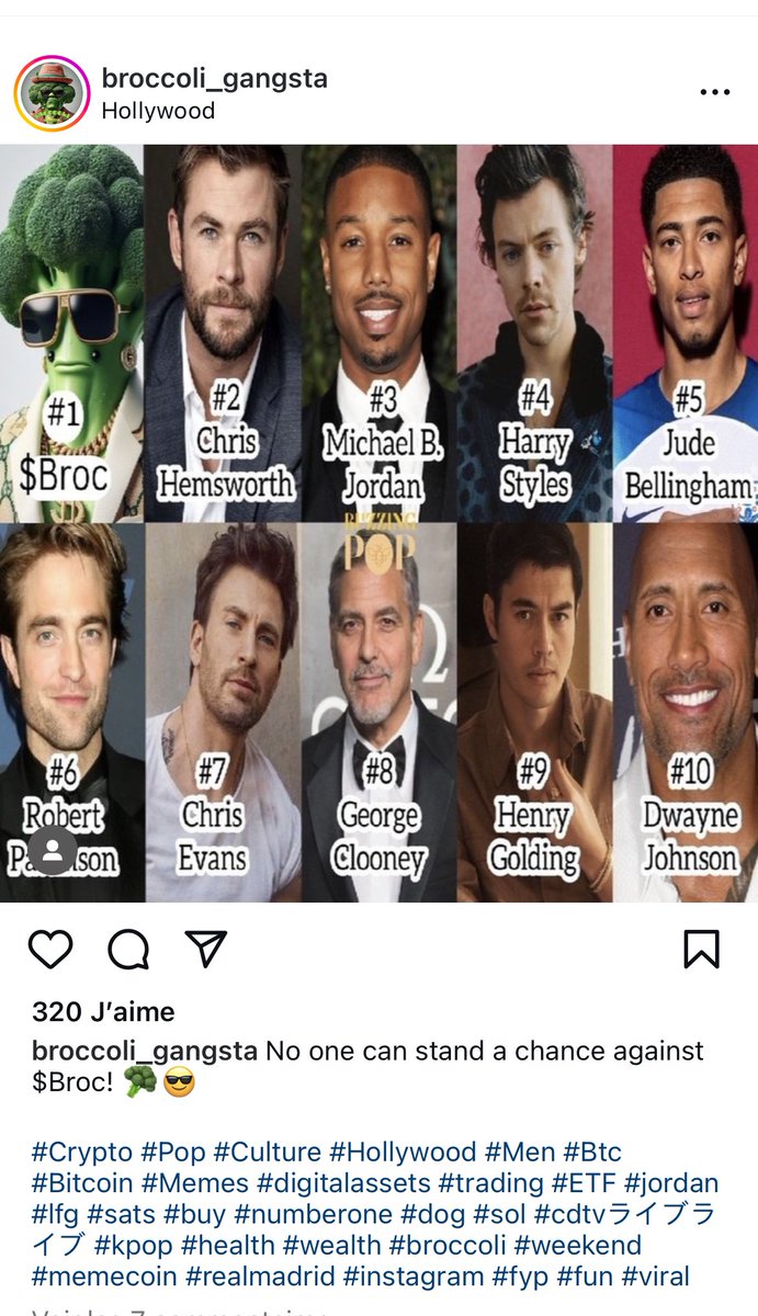 rxo9191's tweet photo. @JakeGagain I am buying more $Broc! Just like $Ponke, $Broc is becoming viral on instagram!! https://t.co/bIgAJIY7UB