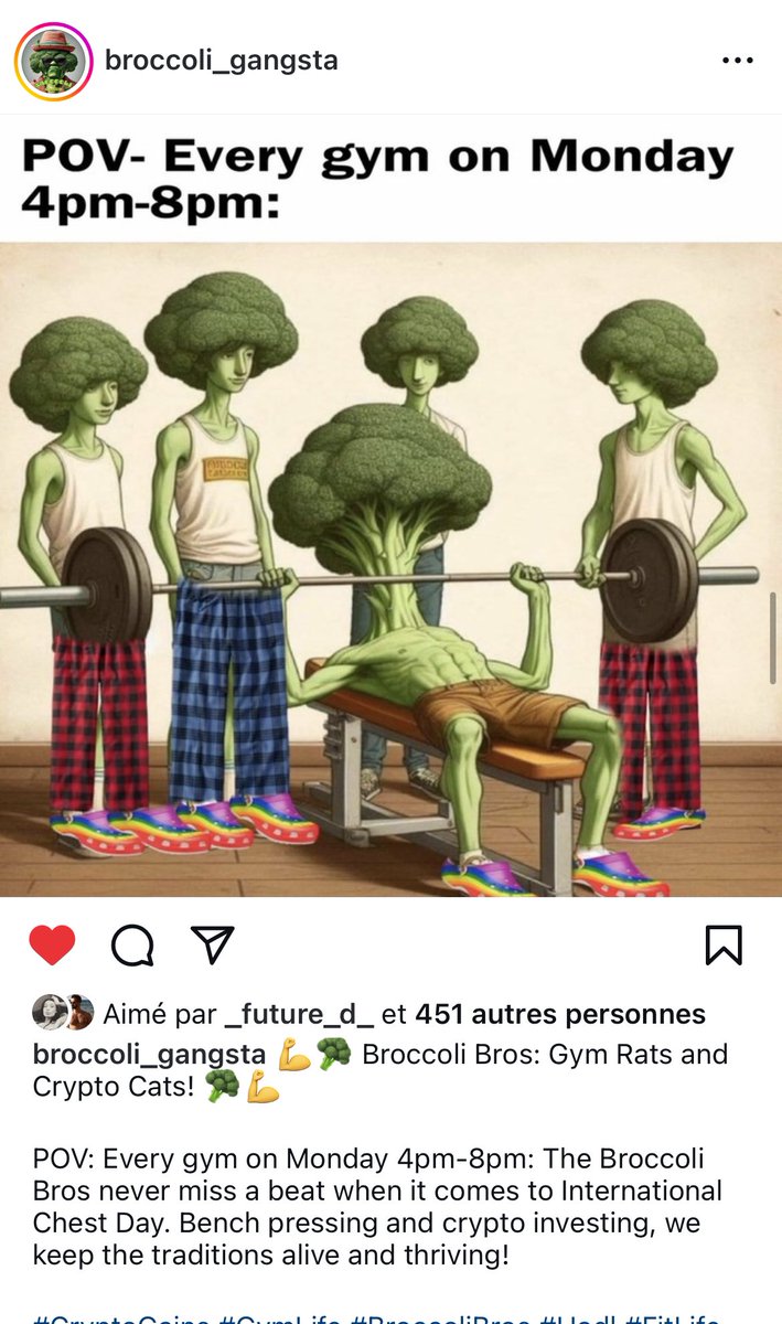 rxo9191's tweet photo. @JakeGagain I am buying more $Broc! Just like $Ponke, $Broc is becoming viral on instagram!! https://t.co/bIgAJIY7UB