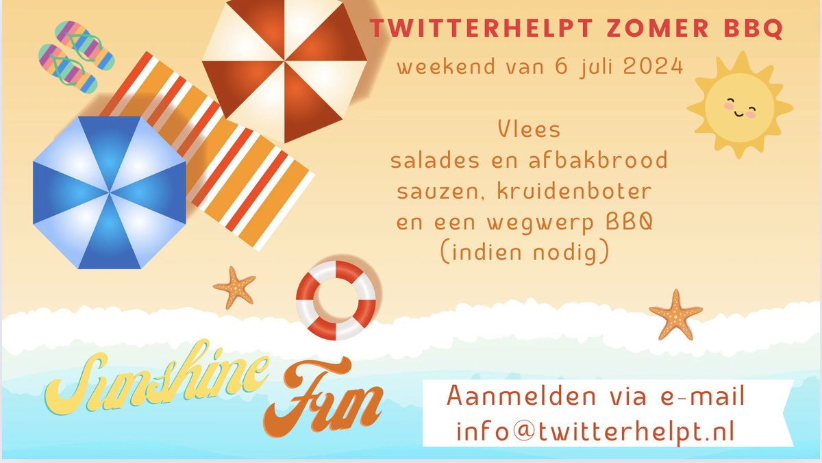 Retweet =❤️
Geen #budget voor vakantie of uitjes deze zomer? 
Speciaal voor #minima  is er deze zomer wederom de #TwitterHelpt zomer #BBQ 🌞⛱️😎🥩⛵️🩴
Een uitgebreid vers BBQ pakket voor in de tuin, het park of op het strand, bij jou thuisbezorgd voor een ontspannen dag in de