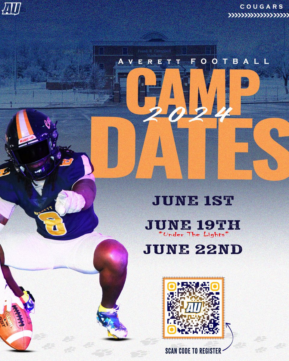 13 Days Out Until CAMP #2…

&amp; It’s UNDER THE 💡‼️

WHO’S COMING TO THE ‘VILLE 🔵🟡