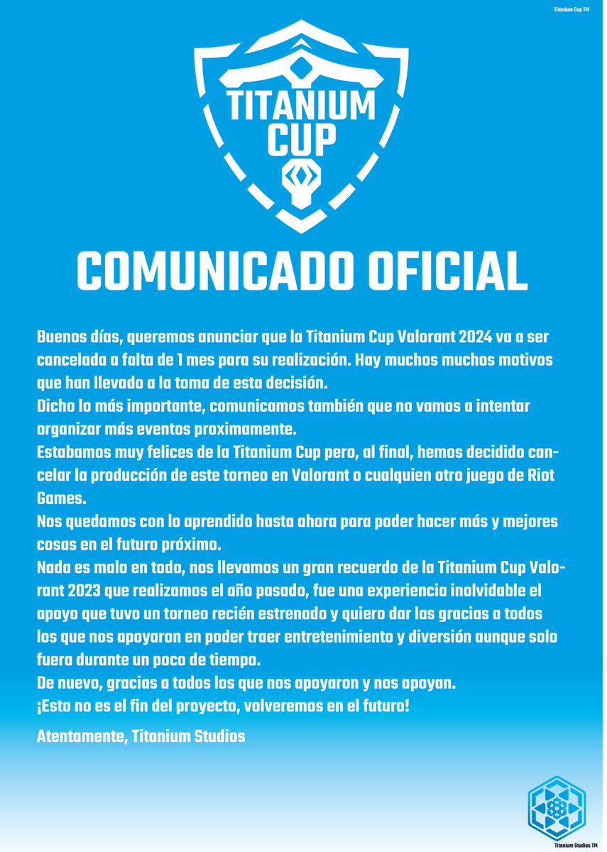 ❄️COMUNICADO OFICIAL❄️