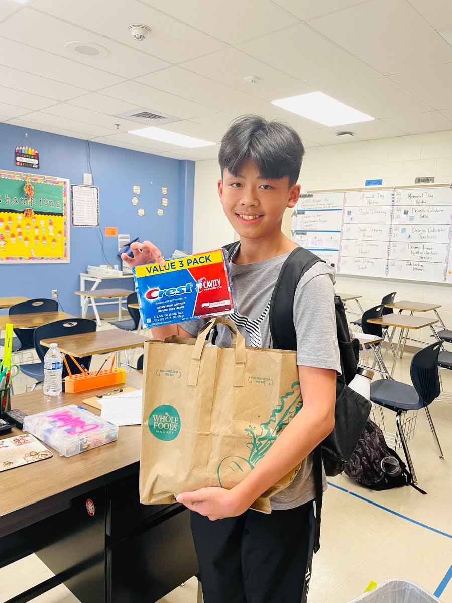 MrsGalvan253's tweet photo. Initiated by our NJHS officers to host a donation drive for @NISD_Family before the summer. We appreciate all our Maverick families that donated items. @NISDStraus @NatHonorSociety 
#leadtheway
#theStrausWay https://t.co/LvZwDyW3js