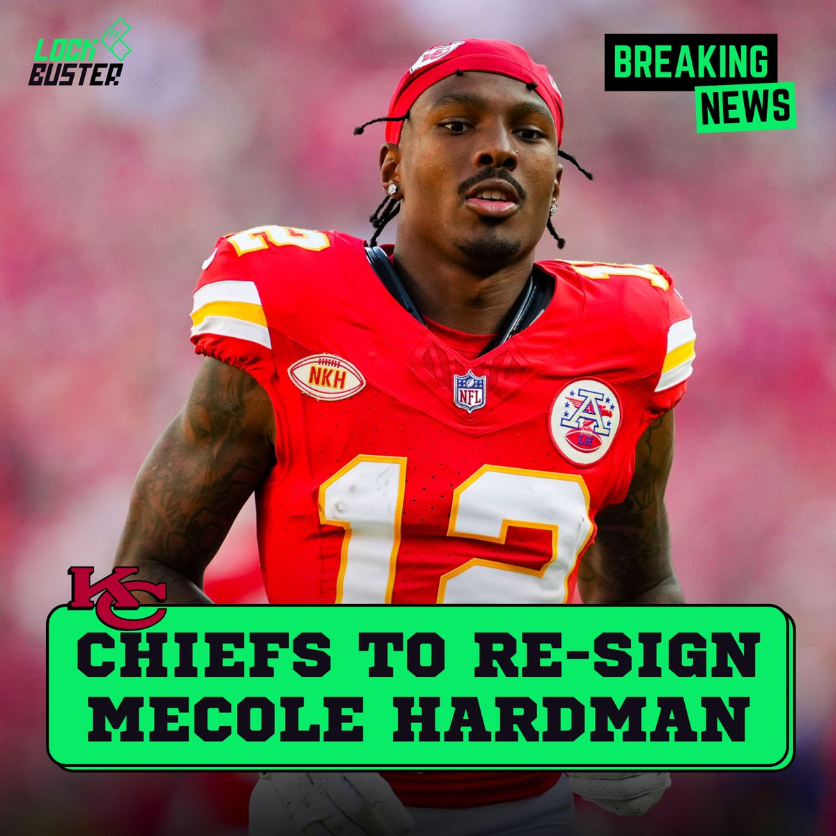 Lockbuster_'s tweet image. Kansas City Chiefs to re-sign Mecole Hardman.

(via @TomPelissero)

#nfl #football #sports #nflnews #chiefs