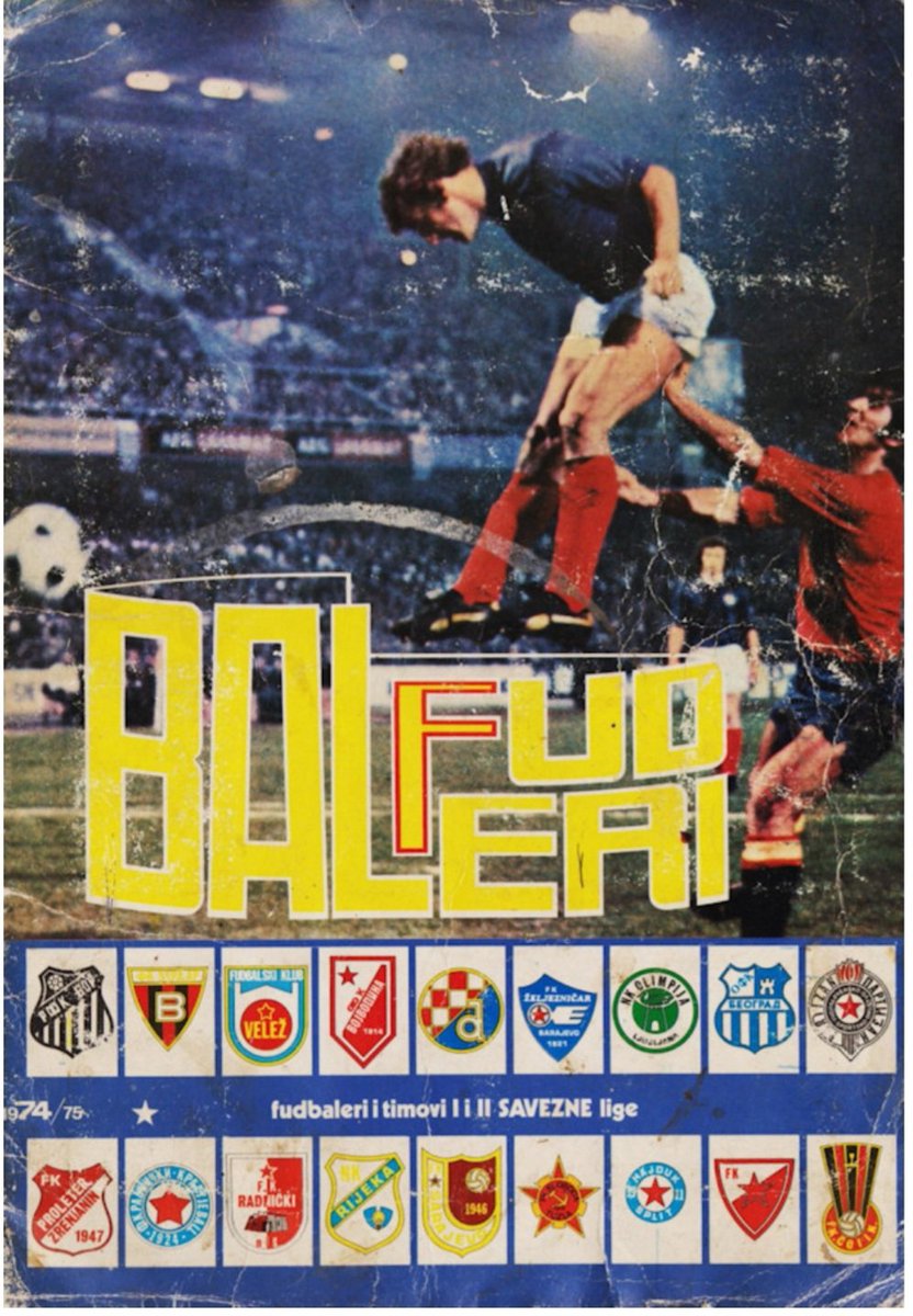 fussballgeekz's tweet photo. Fudbaleri I Timovi - #Yugoslavian Sticker Album, 1974/74 Season https://t.co/y4G4y3svXv