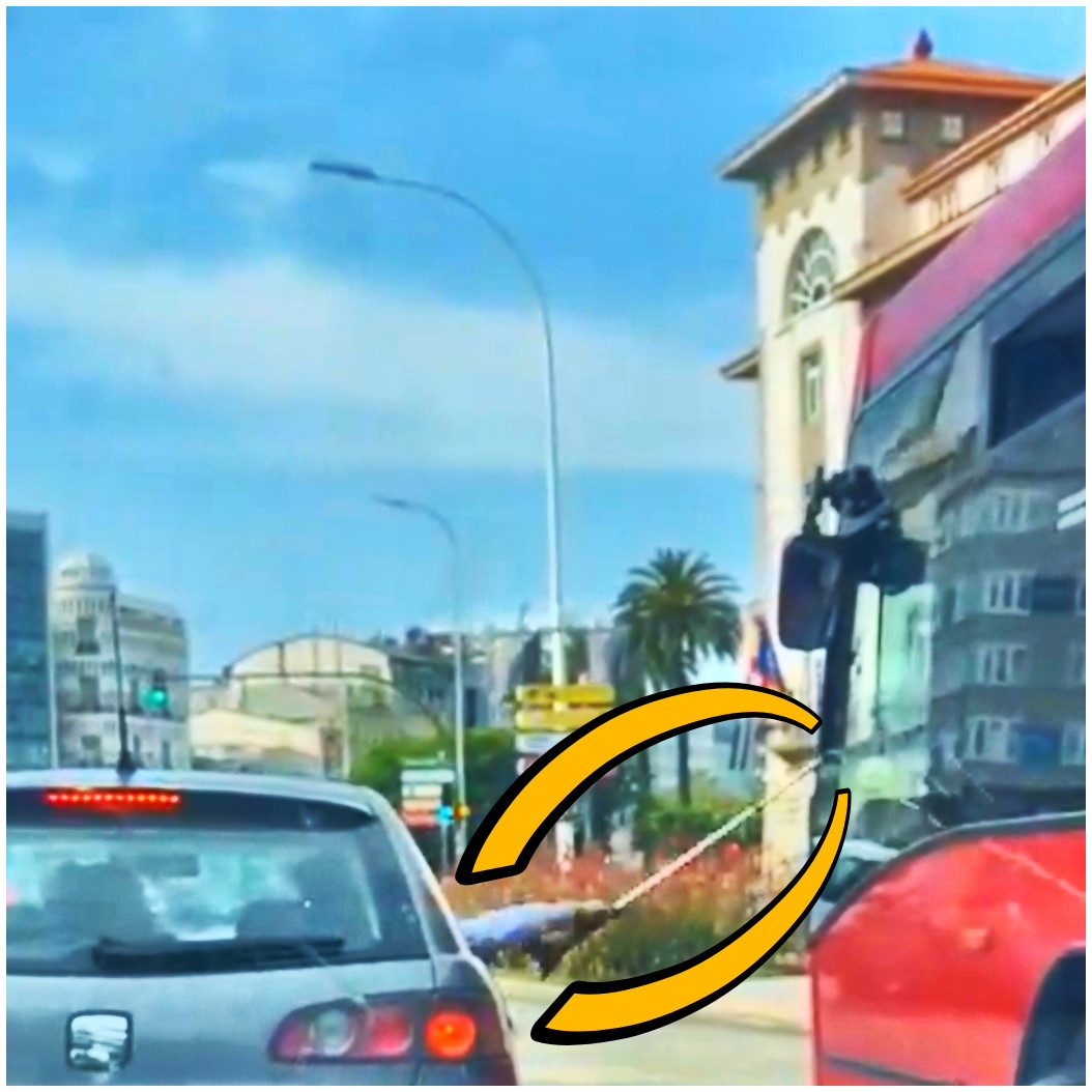 BlogBusurbano's tweet image. - ¡PON LA MANO, MARICÓN!

#Agresión "a un #BusUrbano"
(pero con la idea de "atizarle"
a su conductor con una muleta desde un #SeatIbiza en la Plaza de Ourense...).

Nos está quedando una Coruña bien chula, sí señor... 🫣

busurbano.blogspot.com/2024/06/Pon-la…