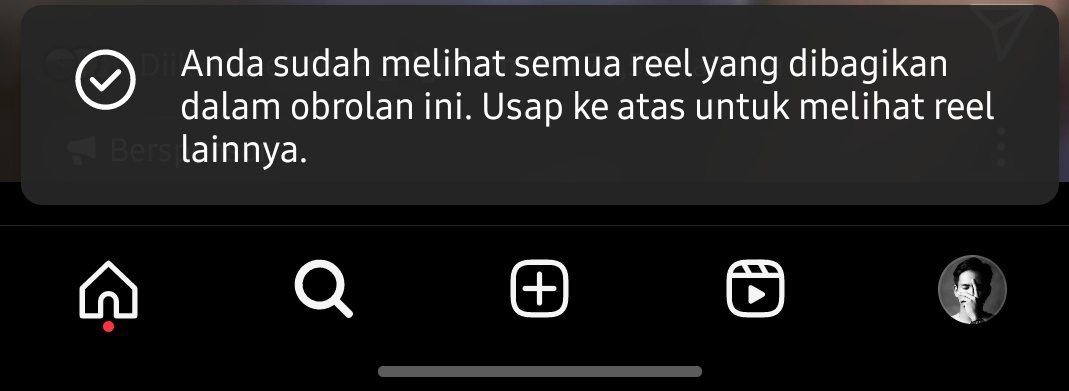 Pernahbener's tweet photo. di instagram setiap klik reels muncul ini padahal belum pernah lihat, ini kenapa ya? https://t.co/XRT3uqavvm