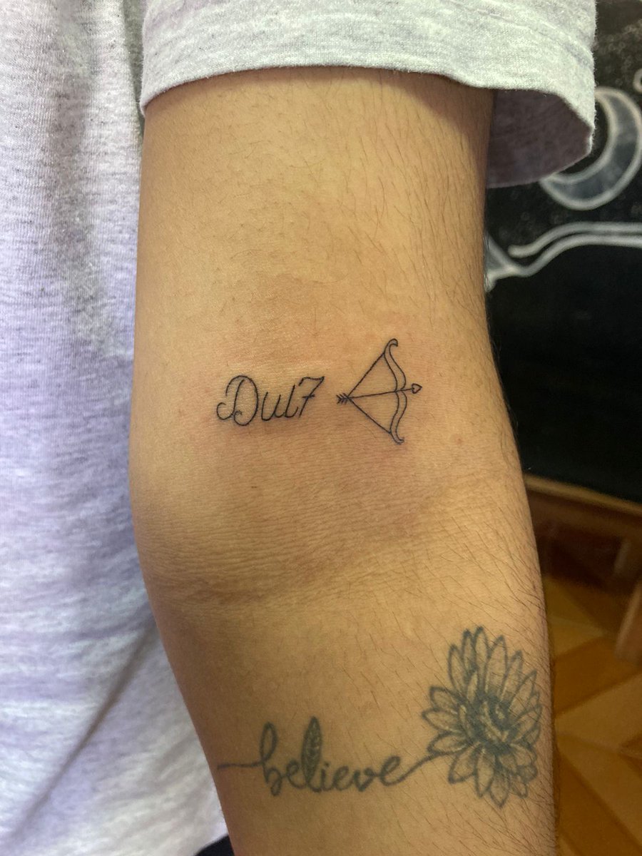 morganstar_'s tweet photo. Hola Dul, me hice estos tatuajes en tu honor. 
 Gracias por enseñarme a nunca dejar de soñar.
 Te amo mi amor 🩷 @DulceMaria https://t.co/rPMGnTfQWA
