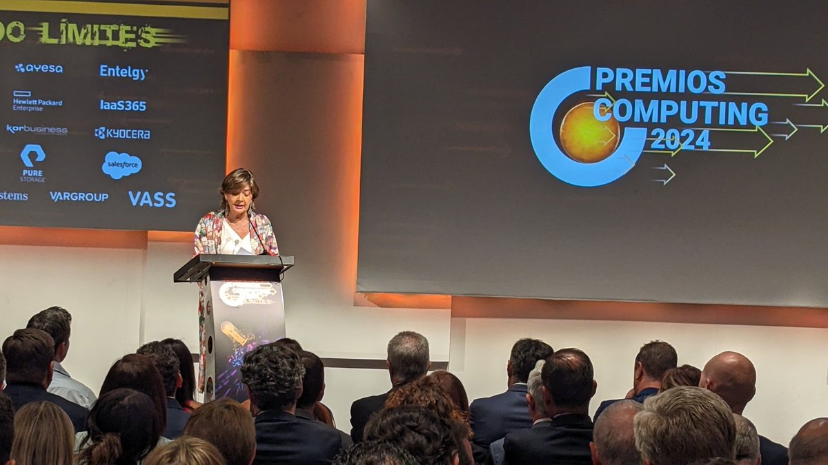 Acaba de comenzar la gala de premios de <a href="/ComputingBPS/">Computing</a> , un encuentro esencial en el calendario del sector TIC en España.