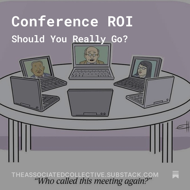 5️⃣ top tips for navigating conferences 5️⃣

<a href="/heyitsDB/">Danny</a> for Associated, The Collective has decoded conferences to an expert level - lnkd.in/ey2TqFB3

Enjoy and subscribe to read more of her awesome work