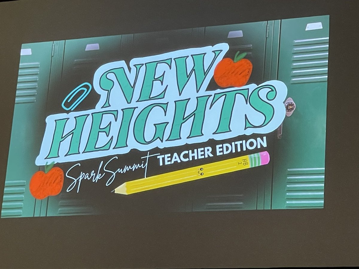 jlthompson26's tweet photo. Spending my day learning with @MrsEmmerling1 and @HollarsHarris2 at the Spark Summit! Summer canโt stop this team from taking our teaching to New Heights! #LovedAtHarris #1GC #Spark24 https://t.co/I6vYttQ2GA