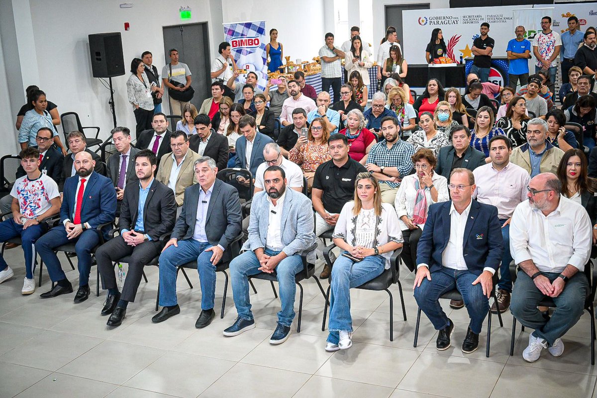 IPParaguay's tweet photo. #SUMAR: oficializan los Juegos Escolares y Estudiantiles Nacionales #JEEN2024

Paraguay está listo para vivir la máxima emoción del deporte escolar y estudiantil en todo el país. Autoridades de @sndpy y @MECpy celebran este acontecimiento.

🔗 https://t.co/fYd5hmWXGR https://t.co/tgrjH4T3rD