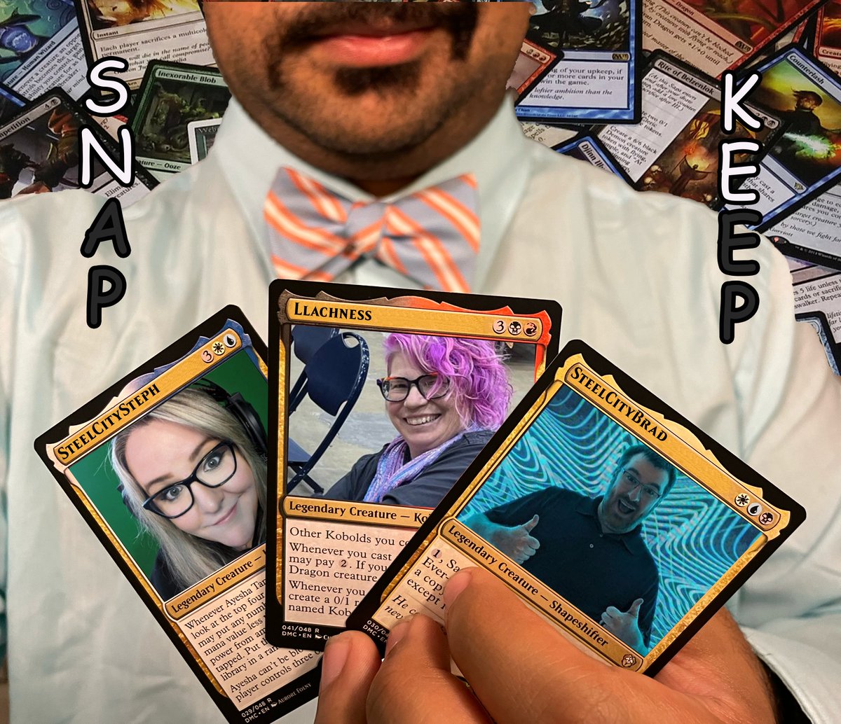 DJandCB's tweet photo. WHOS READY FOR A STEEL CITY SHOWDOWN!! Tongiht we've got the Steel City Power Couple @SteelCitySteph and @SteelCityBrad going up against the Canadian Cryptid @Llachlan at 7pm over on the purple app!! Join us tonight as we see who come sout on top on #SNAPKEEP https://t.co/lzTrLjV6NV