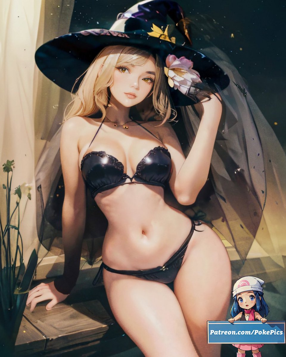 PokePicsX's tweet photo. Lusamine casts a spell on you! 🖤
.
#lusaminepokemon #aiart #pokemonsunandmoon #alola #pokemom #pokepics #pokegirl #gen7pokemon #cosplay #witchcostume https://t.co/0evTji4DMk