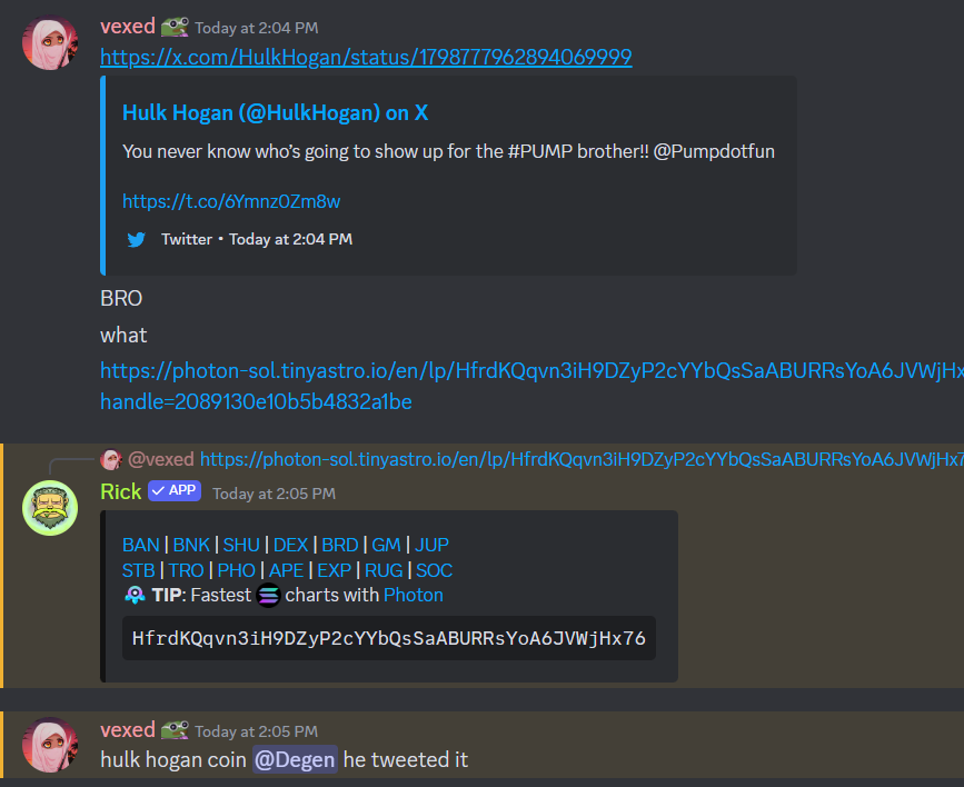 Jpegs got in $HULK nice and early 🔥

Pinged while on pumpfun

$HULK 67k ------> 3.6m  (50x) ✅

Come cook with us: discord.com/invite/jpegsal…