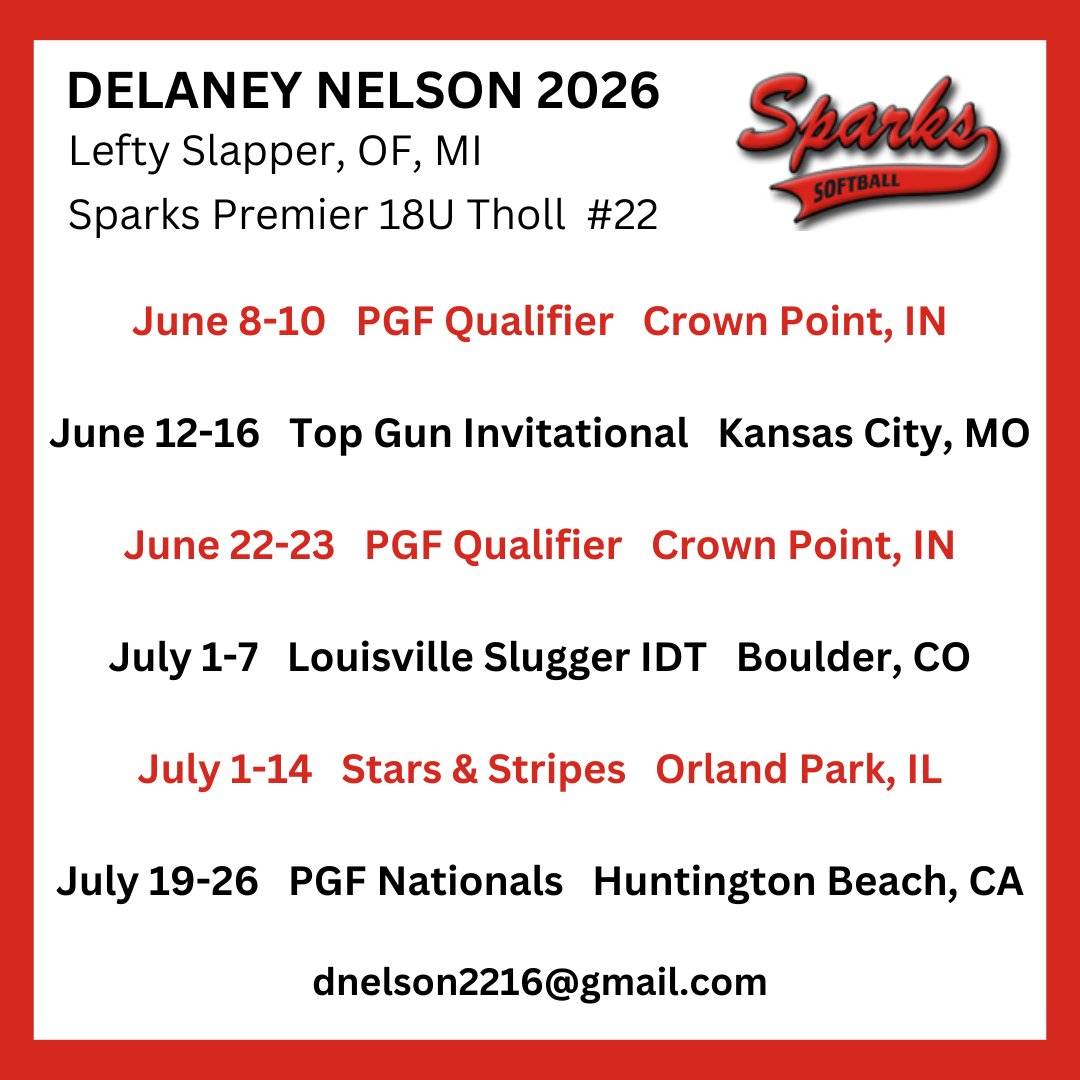 Hyped to get on the field with <a href="/SparksPremier18/">Coach Abbie Madison</a> this summer. Check us out!