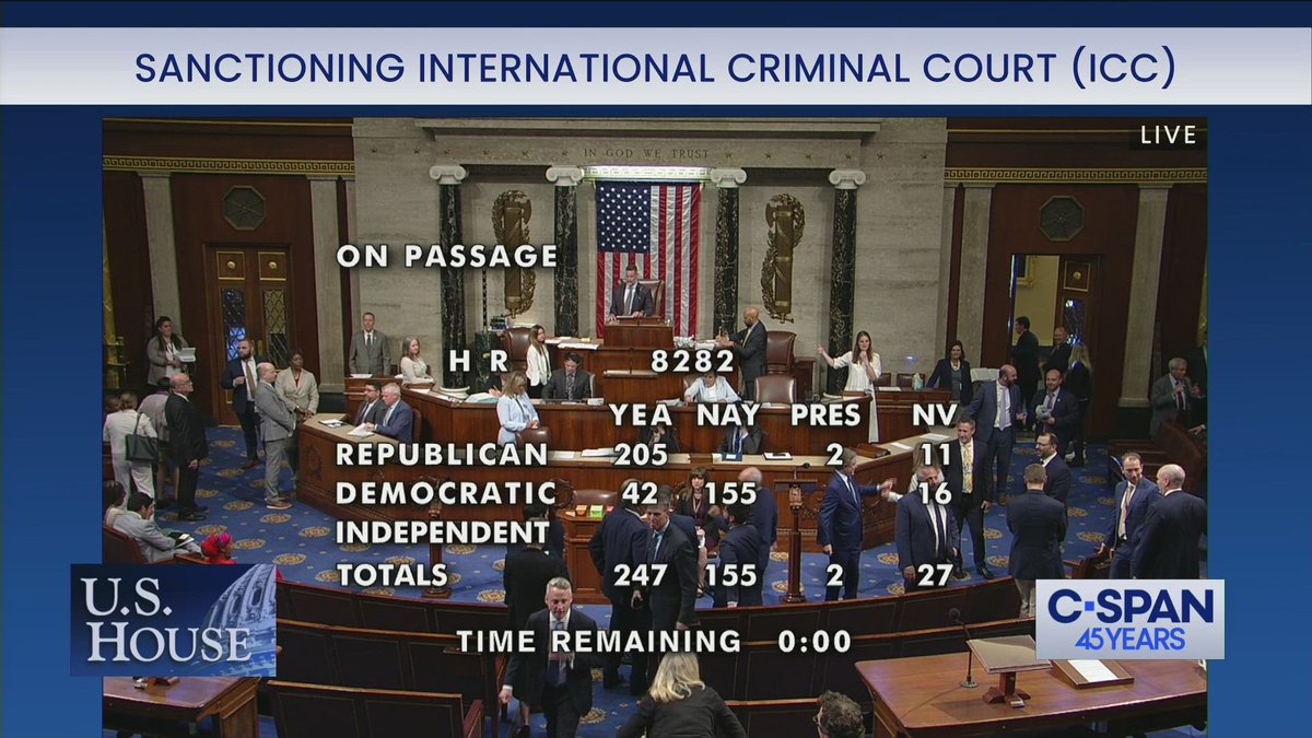 repkevinhern's tweet photo. This week, the House voted to sanction the ICC—a measure I proudly co-sponsored with @RepChipRoy.
It's time America stood up to international bureaucrats targeting us, Israel, and our allies. It’s shocking that a majority of Democrats opposed this. https://t.co/By9jqCFUlK
