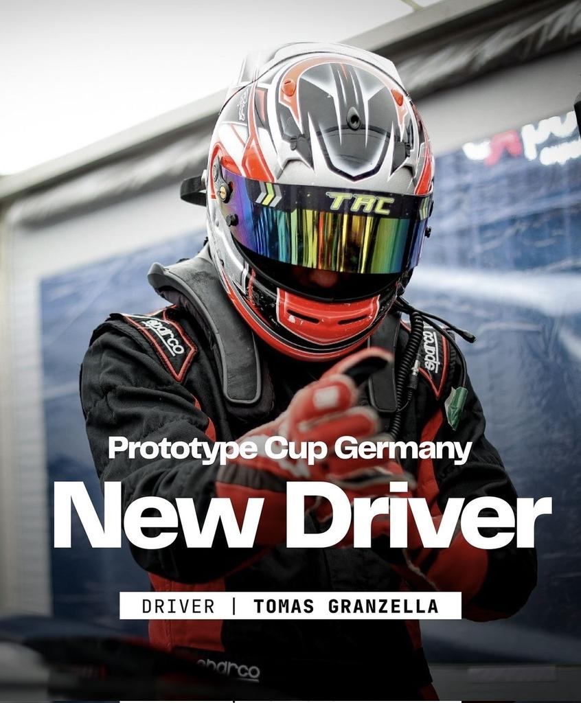 <a href="/TomasGranzella/">toto</a> 
BOMBAZO !!! Tomás Granzella se integra en julio al equipo Racing Experience de Luxemburgo para competir en la Prototype Cup de Alemania. El equipo es el campeón 2023 de esa categoría 
Ampliaremos