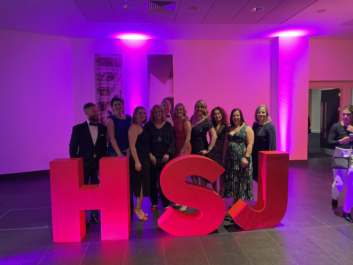 TurkovicSelma's tweet photo. PBM Team from @NHSBT @HSJ_Awards https://t.co/XkMPmBQdov