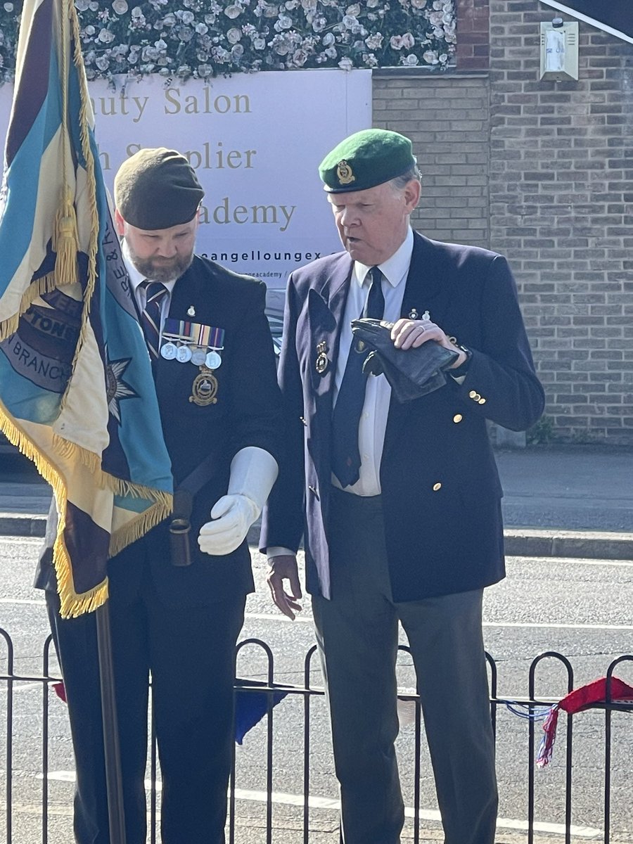 JonathanEkins's tweet photo. After reading the D-Day proclamation this morning in Finedon on behalf of Finedon Town Council, I am privileged to attend tonights D-Day 80th anniversary commemoration at St Mary’s in Finedon, in the presence of the Northamptonshire deputy lord lieutenant https://t.co/nma4S1DnEX
