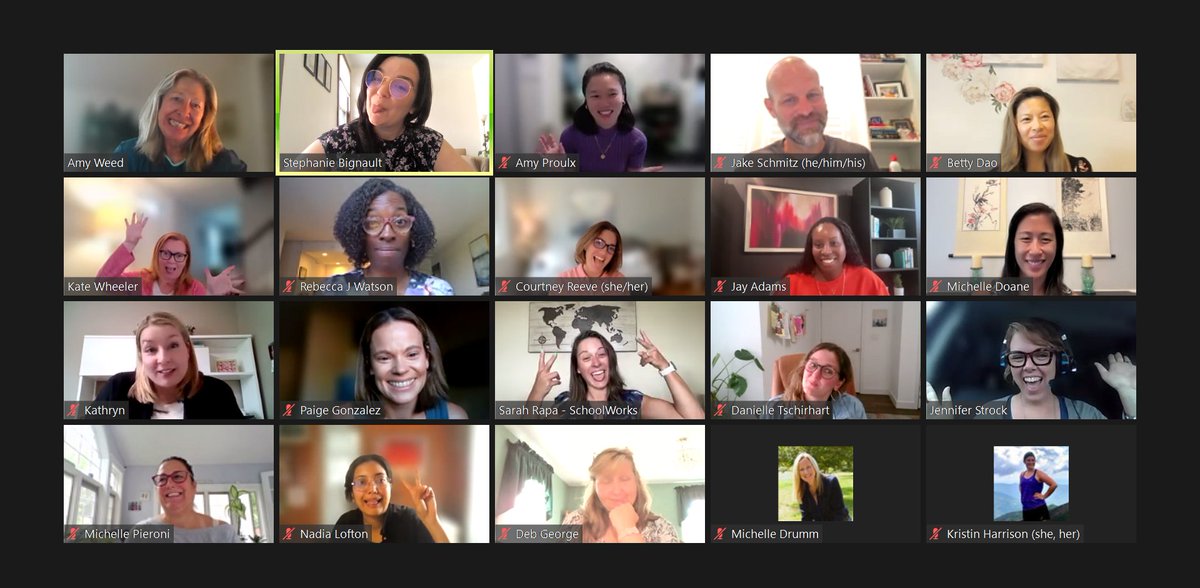 SchoolWorksLLC's tweet photo. This week, the SW team met virtually and heard updates from PMs leading work in RI, MI, CO, CA, IL, GA, OK, AZ, TN, AL, and TX. 👏 Great work &amp; awesome results are happening across all 5 service areas &amp; we can't wait for what the rest of 2024 will bring! 💪#Teamwork #EdLeadership https://t.co/GZi7nF3qca