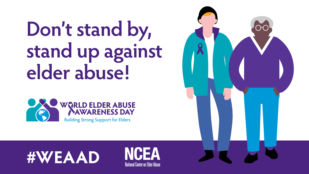 Older people are mistreated more often than we think due to the lack of supports for older people in our communities. It doesn’t have to be this way. Get involved in creating a stronger society that safeguards our communities and prevents abuse. eldermistreatment.usc.edu/weaad-home #WEAAD