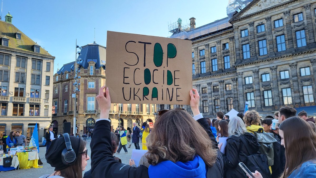K_Parandii's tweet photo. One year since #russia's deliberate destruction of #Kakhovka dam, the largest case of #ecocide of modern times. The terrorist state should be held accountable and pay reparations for all of its crimes in #Ukraine.

#StopRussia #RussiaMustPay https://t.co/EH8EcP16zA