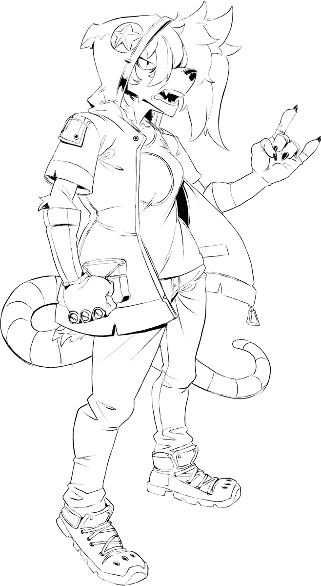 LautaroJ2196's tweet photo. Haciendo un dibujito. #characterdesing #lineart #characterart #Digitalart #Art https://t.co/64pkZ9N3Qx