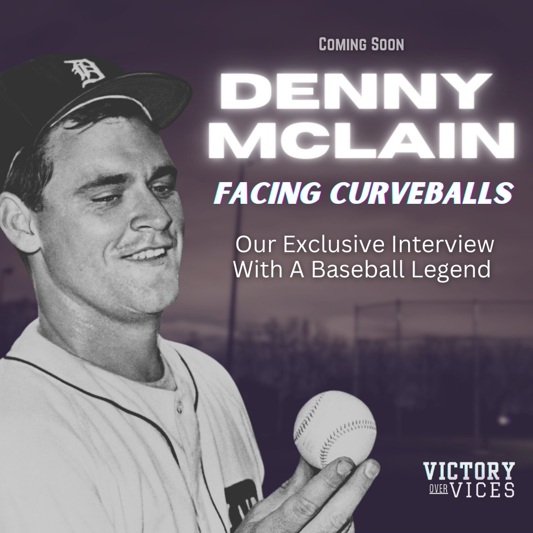 DENNY MCLAIN: FACING CURVEBALLS

🚨Coming soon: <a href="/DanHauserSports/">Dan Hauser</a> hosts an special episode of <a href="/VictoryOvrVices/">Victory over Vices</a> in which he sits down with legendary #Detroit <a href="/tigers/">Detroit Tigers</a> pitcher #DennyMcLain to discuss his career, off-the-field incidents, and journey back from it all. 🐯⚾️🌤️