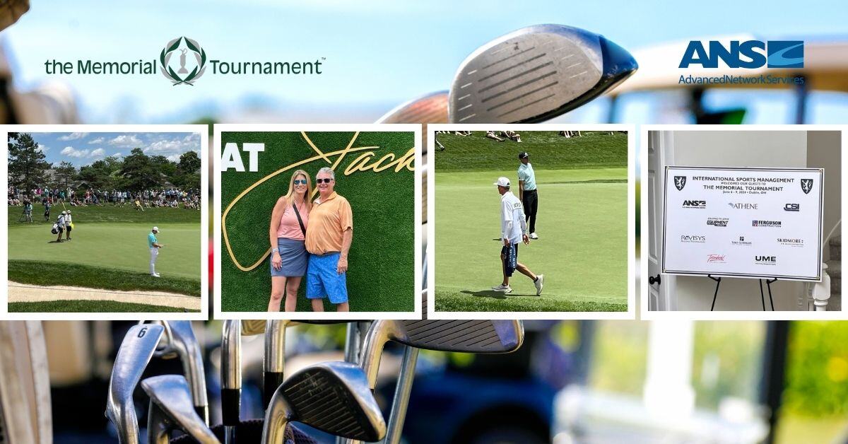 ANS is having a fantastic week so far at the PGA Memorial Tournament in Ohio! 🏌️‍♂️ Enjoying the incredible golf, beautiful weather, and wonderful company. Here's to more great moments ahead! #PGA #MemorialTournament