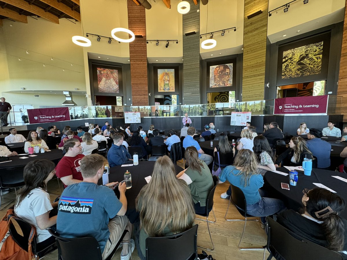 wsuceshs's tweet photo. Huge group of this year's Master in Teaching graduates at our annual MIT Gala. They've worked hard to complete this one-year program and we know they'll make a positive impact on their students. #AgentsOfChange https://t.co/NFtLMB5M4P