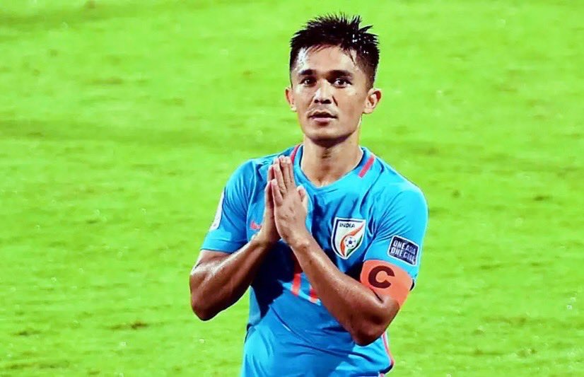 YUVSTRONG12's tweet photo. Take a bow captain @chetrisunil11 🙇🏻! 19 years, 94 goals, 151 matches and countless memories. What a legendary career 🌟 definitely a benchmark for youngsters to pursue the sport and to dream big. Thank you for leading by example, for every unforgettable moment, and for making India shine on the global stage. 🇮🇳⚽️ #sunilchhetri