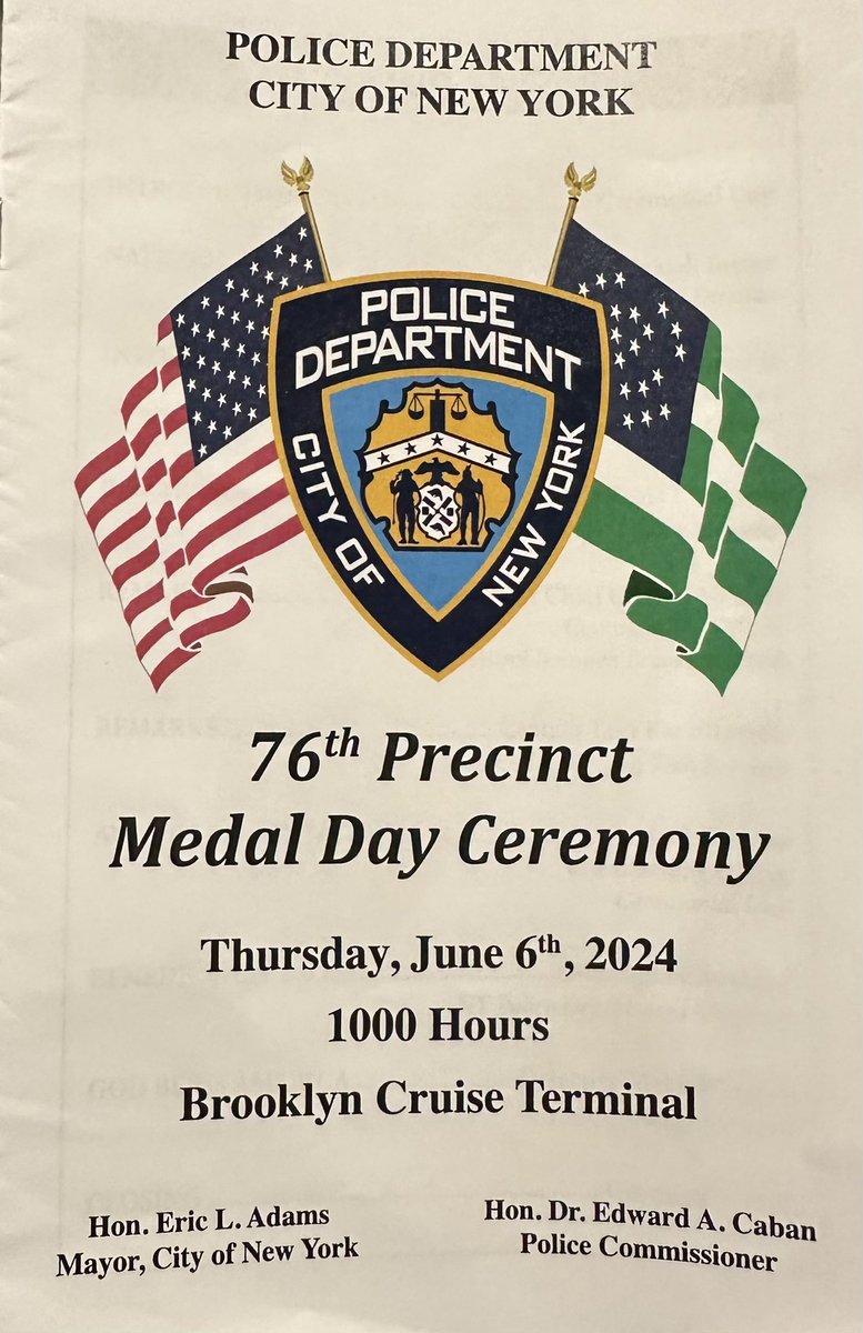 sbanypd's tweet photo. SBA President Vincent Vallelong congratulates numerous Sgts who were recognized for their exemplary duty at today's @NYPD76Pct #MedalDay ceremony. Sgt Mohamed Mohamed was named #SupervisoroftheYear. Great job by all. #nypd @rsanypd @nypdpea @NYPDBklynSouth https://t.co/zgof2Rgk37