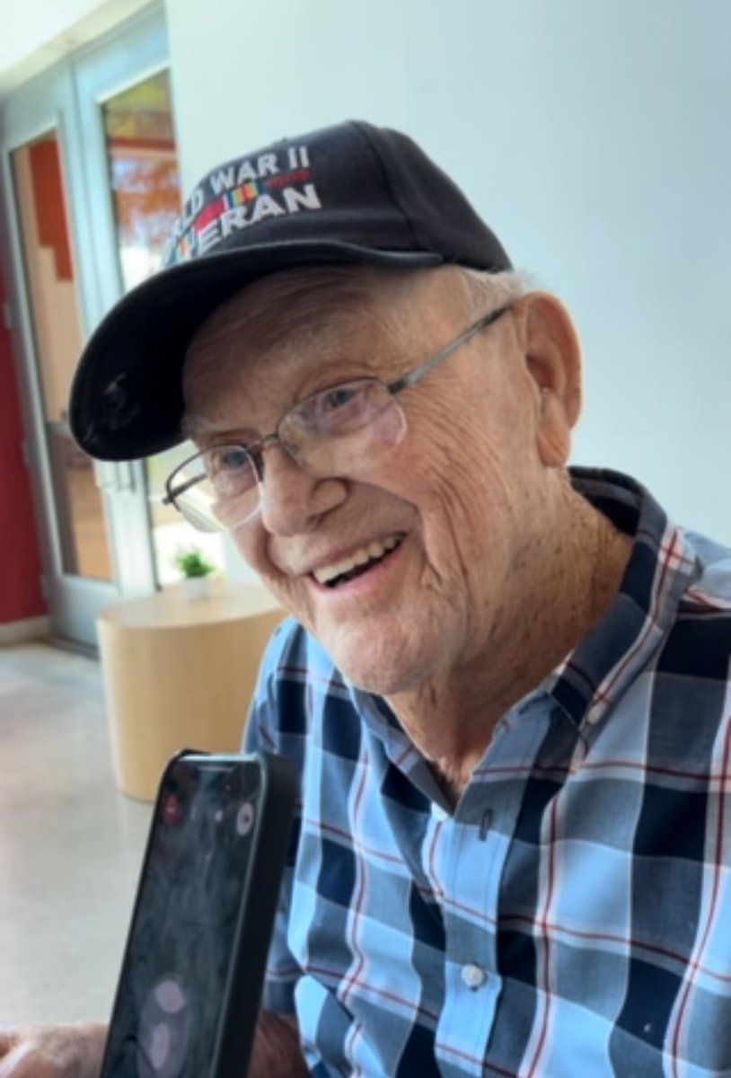 marcorubio's tweet photo. 80 years ago today my friend James Weir was a teenager steering a LCTA Gunfire Support Craft toward the beaches of Normandy 

I mentioned him this morning to someone on the Trump team 

Less than 30 minutes later he got a call from the 45th and soon to be 47th President of the United States