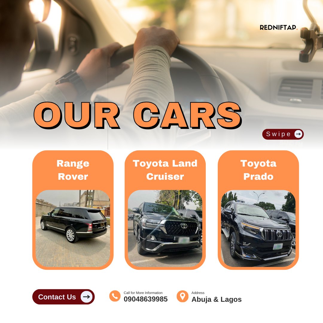 redniftap's tweet photo. Rent/Hire 

#RedniftapGetsYouThere

#AbujaTwitterCommunity https://t.co/nnlzPQCbHV