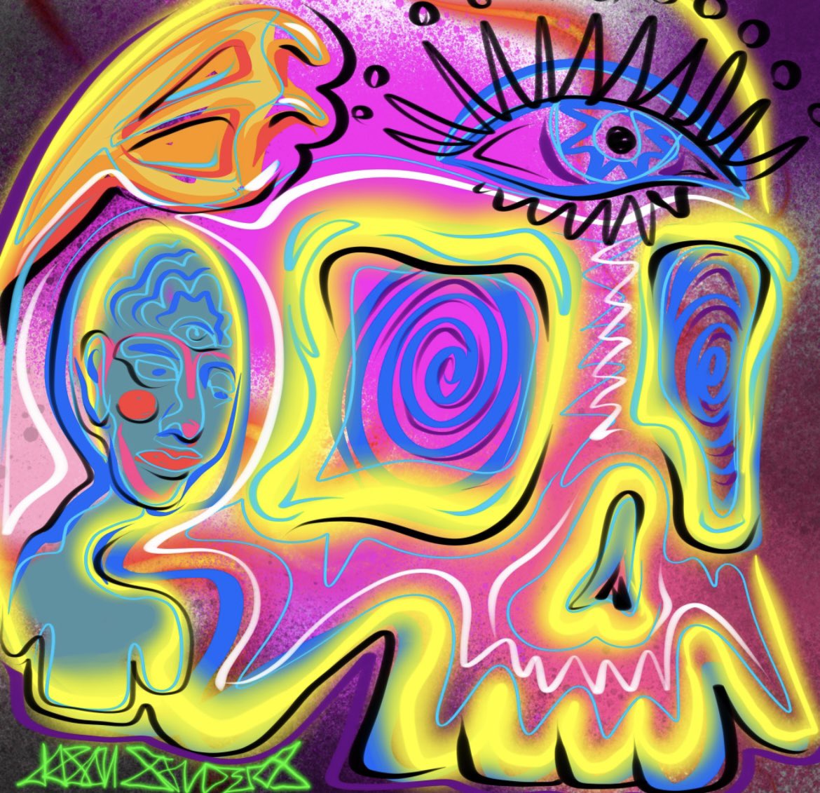 Gm everyone and happy Thursday! 

Drop of the day: “60% 💧” by DrainedEye 👇