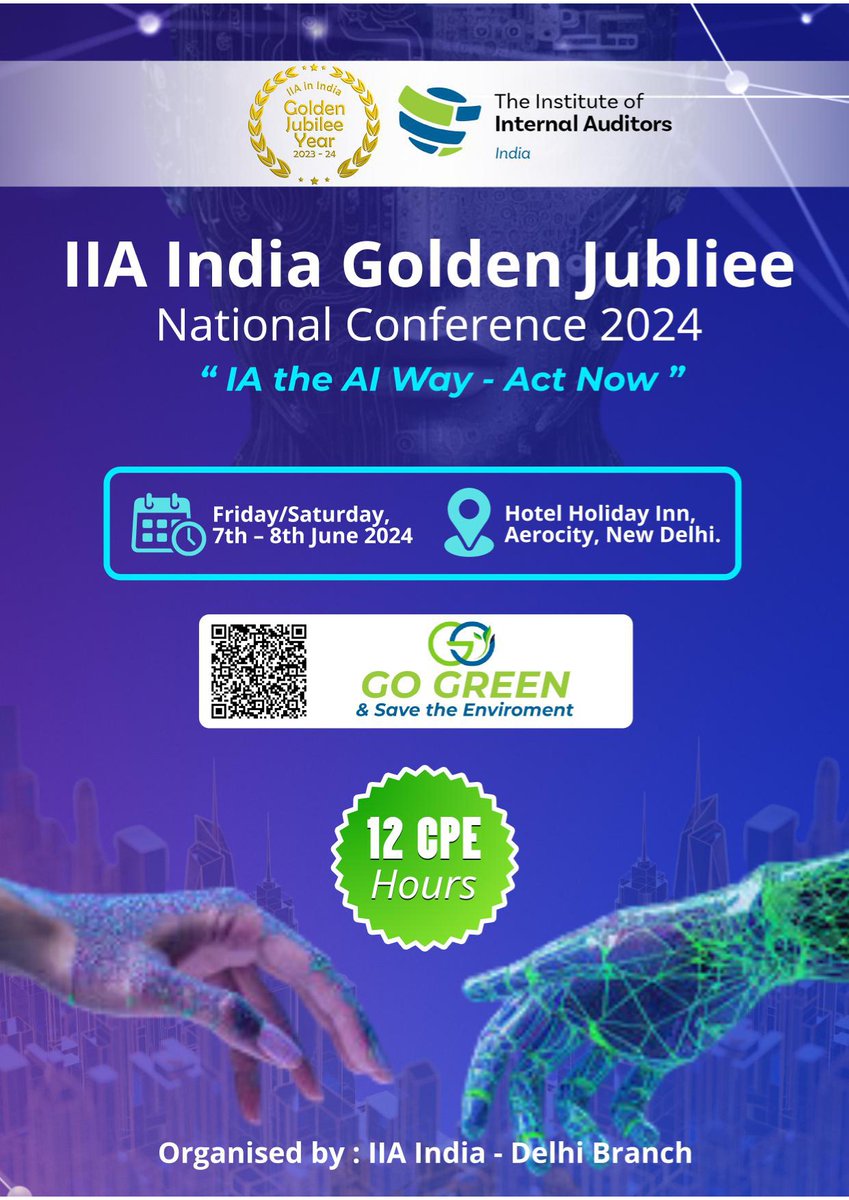 𝐈𝐭’𝐬 𝐡𝐚𝐩𝐩𝐞𝐧𝐢𝐧𝐠 𝐍𝐨𝐰!
𝐈𝐈𝐀 𝐈𝐧𝐝𝐢𝐚 𝐆𝐨𝐥𝐝𝐞𝐧 𝐉𝐮𝐛𝐢𝐥𝐞𝐞 𝐍𝐚𝐭𝐢𝐨𝐧𝐚𝐥 𝐂𝐨𝐧𝐟𝐞𝐫𝐞𝐧𝐜𝐞 𝟐𝟎𝟐𝟒 𝐚𝐭 𝐇𝐨𝐭𝐞𝐥 𝐇𝐨𝐥𝐢𝐝𝐚𝐲 𝐈𝐧𝐧, 𝐀𝐞𝐫𝐨𝐜𝐢𝐭𝐲, 𝐍𝐞𝐰 𝐃𝐞𝐥𝐡𝐢.

🔗 𝐒𝐜𝐡𝐞𝐝𝐮𝐥𝐞 𝐋𝐢𝐧𝐤: iiaindia.co.in

#IIAIndiaConference