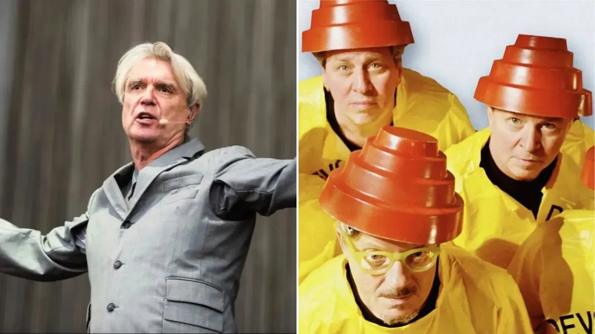 consequence's tweet photo. A collaboration between David Byrne and Devo, recorded nearly three decades ago, has finally received a proper release on an abortion access and reproductive rights benefit compilation  → https://t.co/8q25ki88pE https://t.co/jkEG3SudZ0