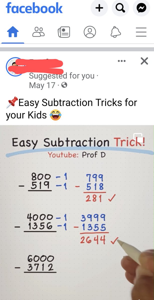 KCSMathematics's tweet photo. Let's stop telling students we are "teaching them tricks". Instead, let them know we are "building their number sense" by teaching them the properties of mathematics. #subtractionpropertyofequality #nixthetricks https://t.co/eBvBgztC0g