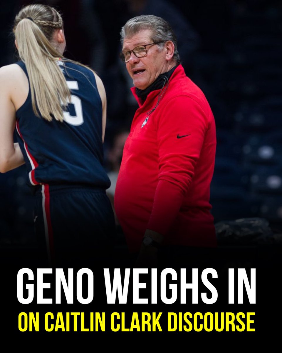 Geno Auriemma weighs in on Caitlin Clark discourse 🚨

“Is she facing the rookie challenge, the rookie hardships that are inherent with being a rookie? Yes. She's also being targeted.”

AND 

“The delusional fanbase that follows (Caitlin Clark) disrespected the WNBA players by