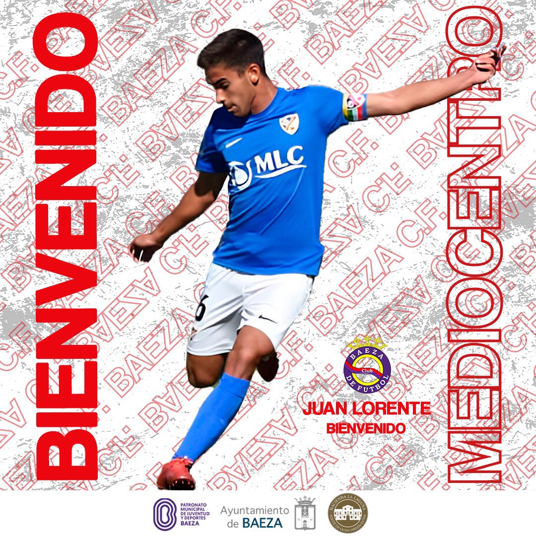 BAEZACF's tweet photo. ‼️ATENCIÓN‼️ Fichaje, Juan Lorente perfil mediocentro joven con proyección de la cantera del Linares, procede del Begijar. Calidad con y sin balón juventud e ilusión aquí tendrás tu casa Juan. https://t.co/r9DcLB0mxh