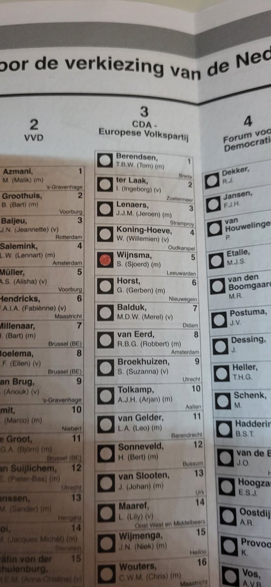 Gert Terpstra (@gertterpstra) on Twitter photo Gestemd. Geen verassing waarop . En natuurlijk op onze noordelijke kandidaat <a href="/Sjoerdwijnsma/">Sjoerd Wijnsma</a> . U kunt nog tot 21:00 stemmen Gestemd. Geen verassing waarop . En natuurlijk op onze noordelijke kandidaat <a href="/Sjoerdwijnsma/">Sjoerd Wijnsma</a> . U kunt nog tot 21:00 stemmen